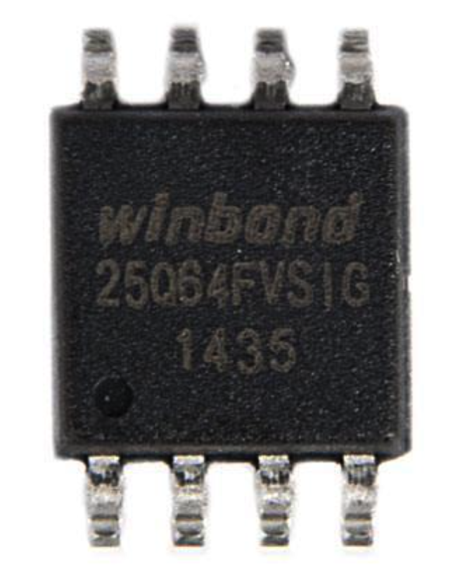 W25Q64FVSSIG (25Q64FVSIG), Флэш-память, SPI, 64МБит [SO-8]