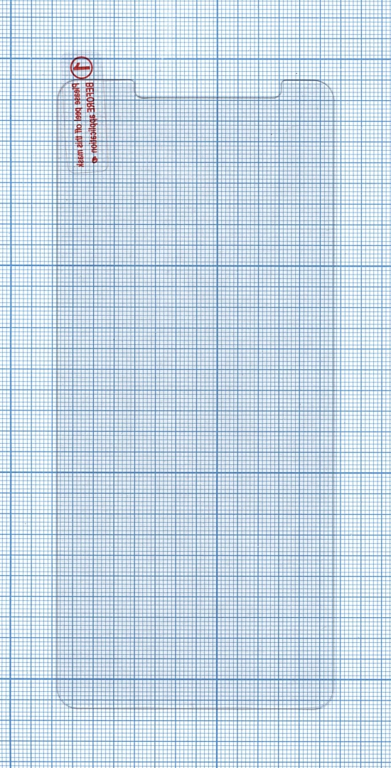 Защитное стекло для Samsung Galaxy A6 Plus черное