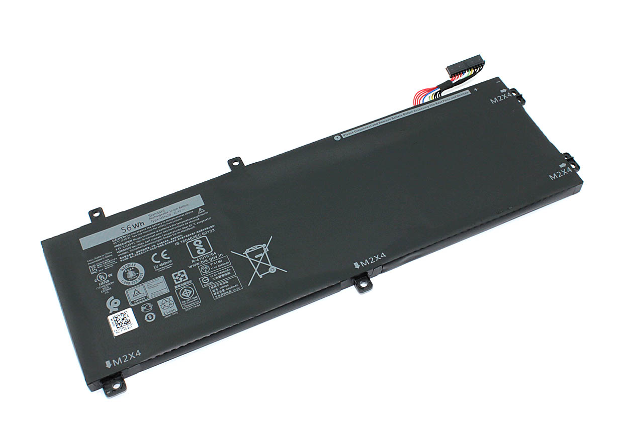 Аккумуляторная батарея для ноутбука Dell XPS 15-9570 (H5H20) 11.4V 4649mAh
