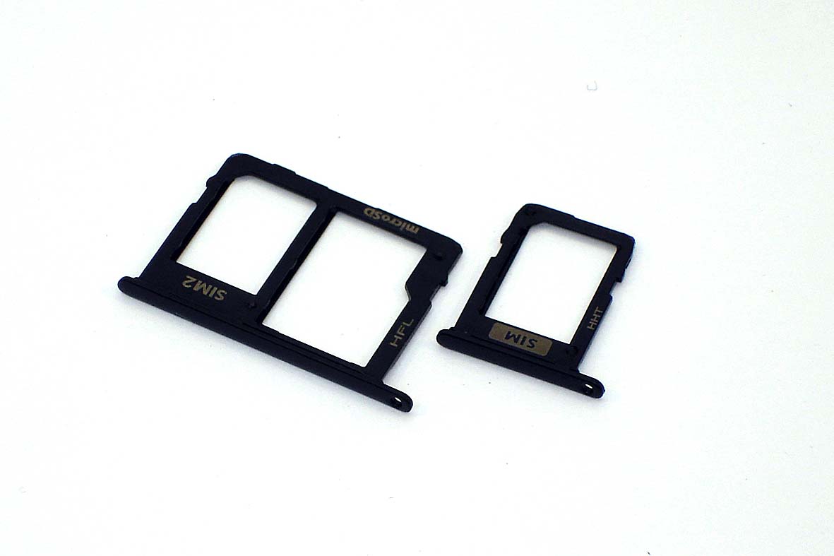 Лоток для SIM-карты Samsung Galaxy A6 (A600F) черный