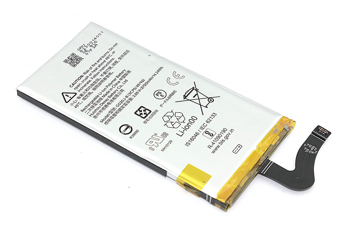 Аккумуляторная батарея для Google Pixel 4XL (G020J-B) 3.85V 3700mAh Li-Pol