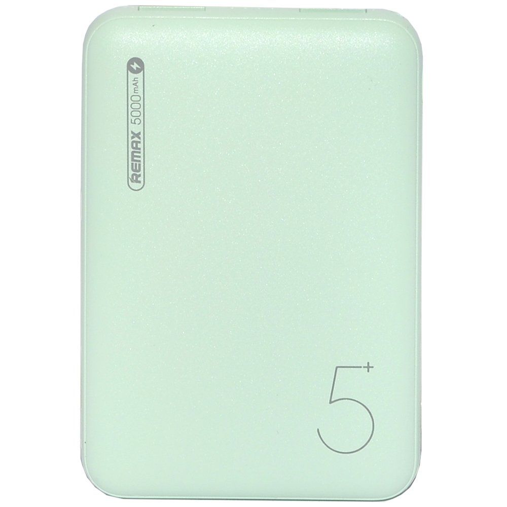 Power Bank 5000mA REMAX Ritry RPP-116 (2 USB выхода 2,1A) зеленый