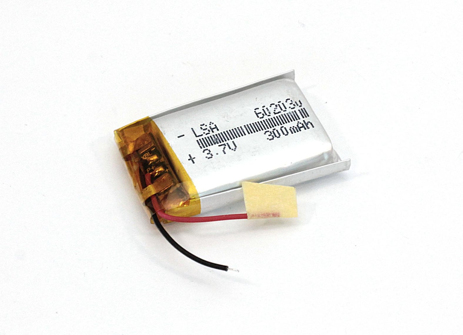 Аккумулятор Li-Pol (батарея) 6*20*30мм 2pin 3.7V/350mAh