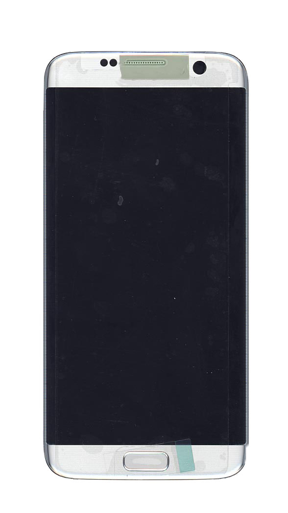 Дисплей для Samsung Galaxy S7 Edge SM-G935FD серебристый с рамкой