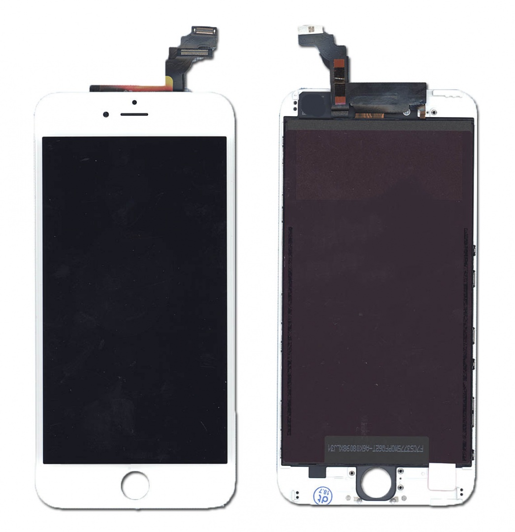 Дисплей для iPhone 6 Plus в сборе с тачскрином (Foxconn) белый