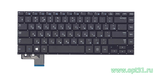 Клавиатура Samsung NP535U4C без рамки