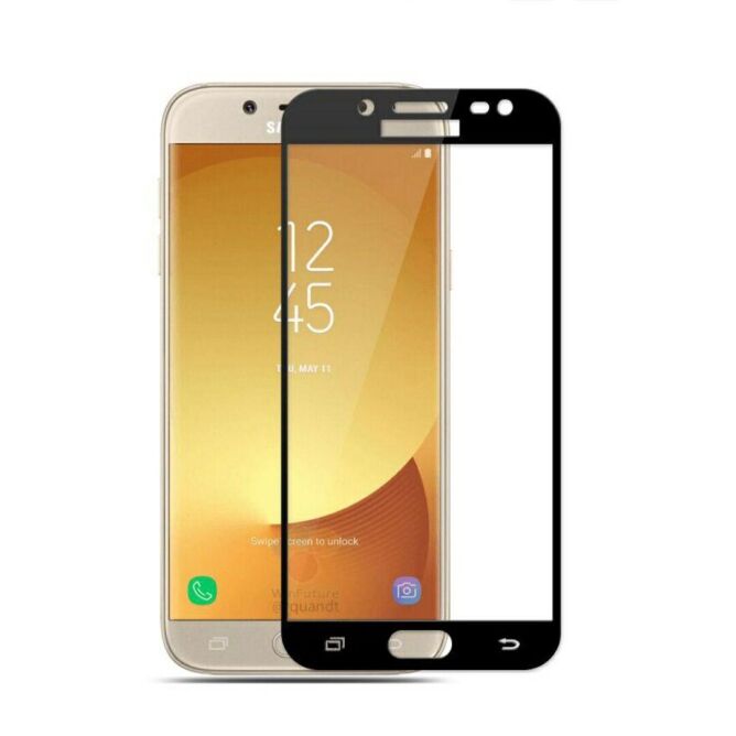 Защитное стекло 3D во весь экран Samsung Galaxy J3 2017