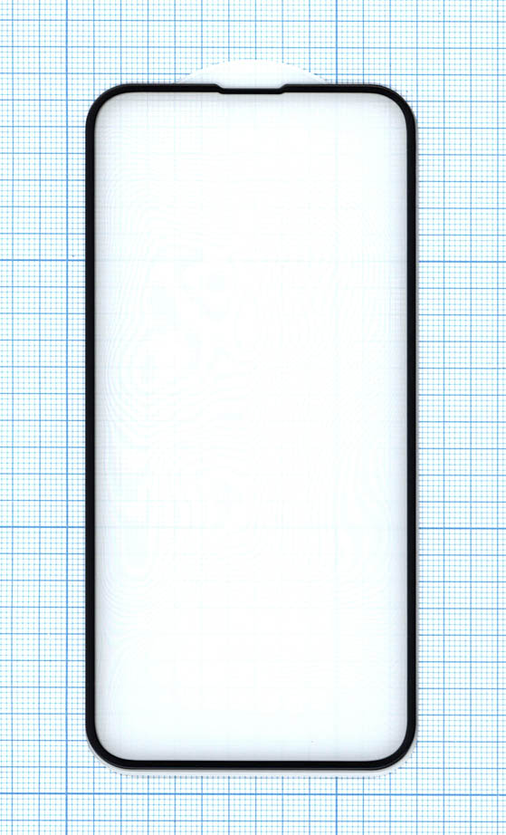 Защитное стекло 5D для Apple iPhone 13 mini черное