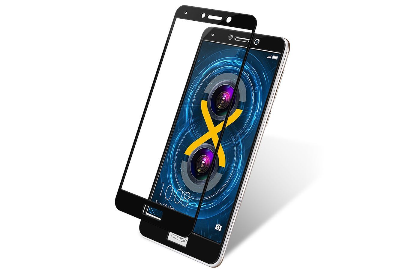 Защитное стекло 5D во весь экран Huawei Honor 6X/Mate 9 Lite