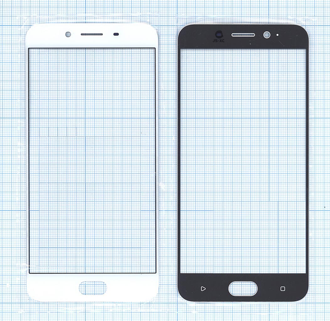 Cтекло для OPPO R9s белое