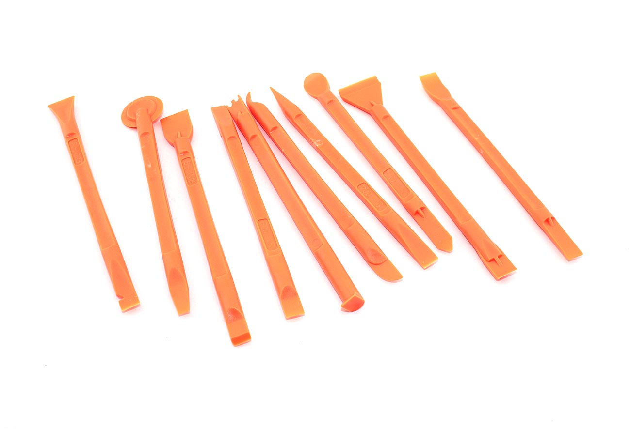 Набор пластиковых лопаток разной формы