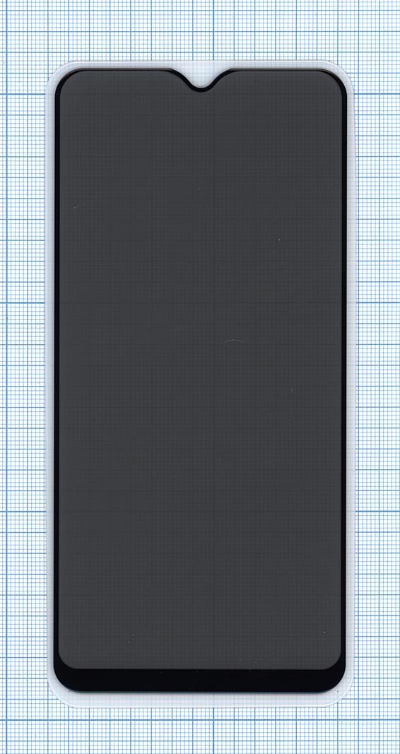 Защитное стекло Privacy "Анти-шпион" для OPPO A12