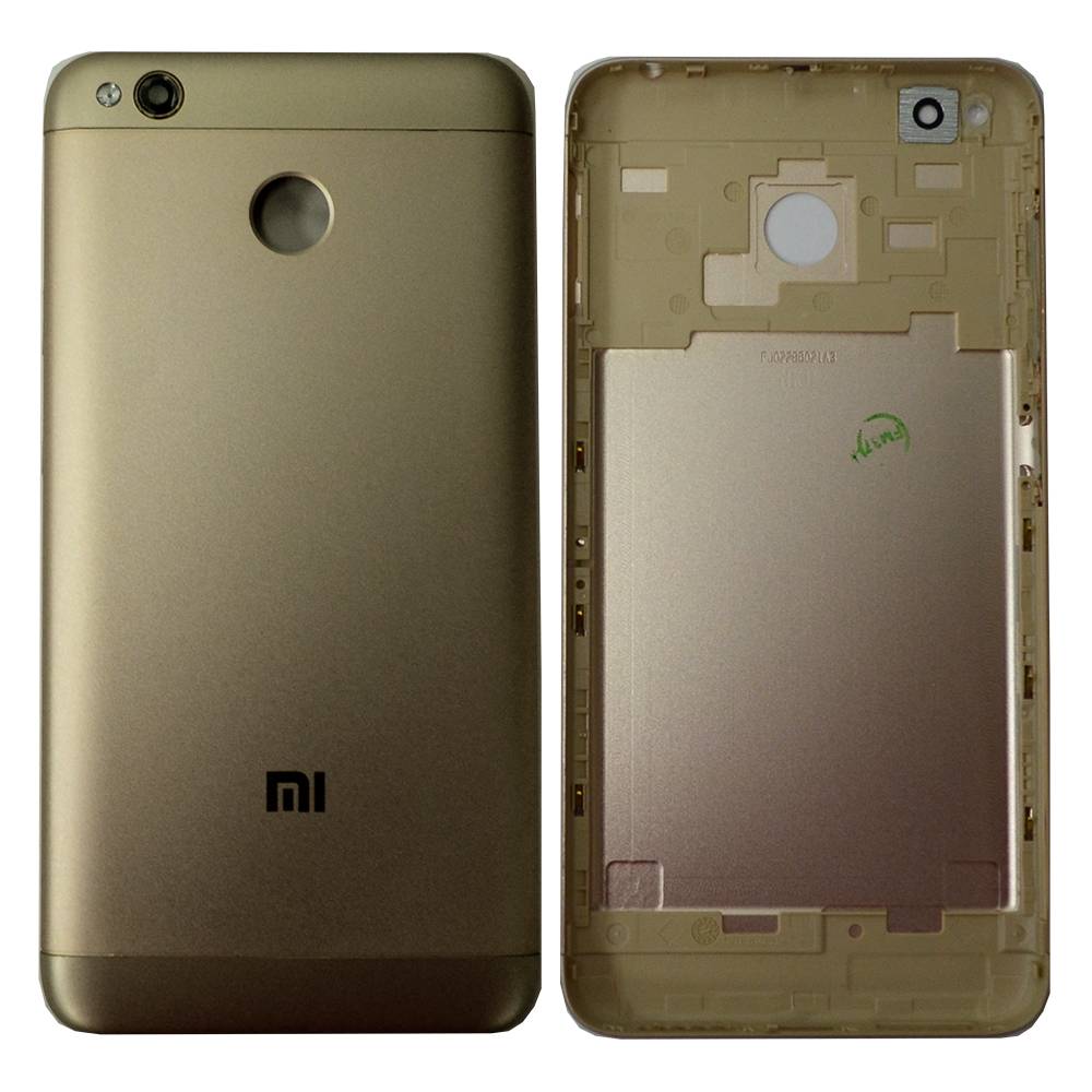 Задняя крышка Xiaomi Redmi4X золото orig Factory