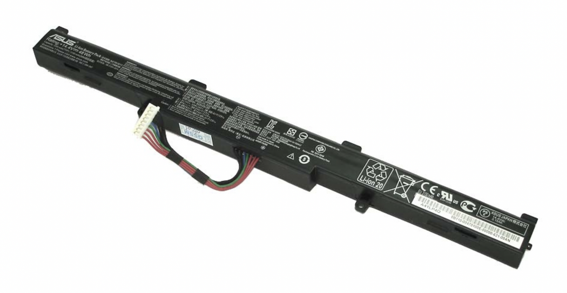 Аккумулятор ASUS ROG GL553VE-FY320T 14.4V, 48Wh, Original