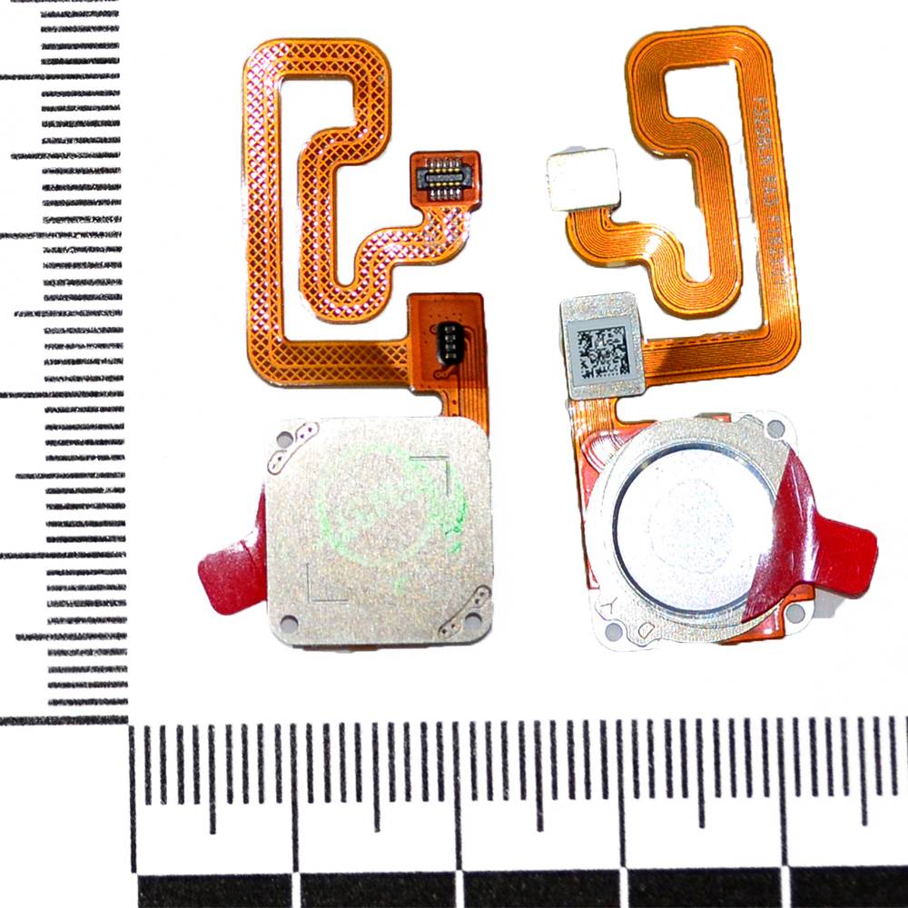 Шлейф Xiaomi Redmi 6/6A+ сканер отпечатка пальца серый orig Factory