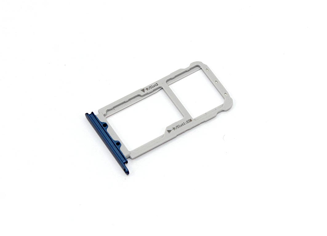 Лоток для SIM-карты Huawei Nova 2 синий