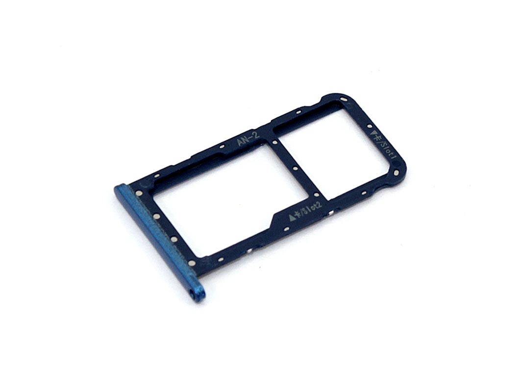 Лоток для SIM-карты Huawei Nova 3E синий