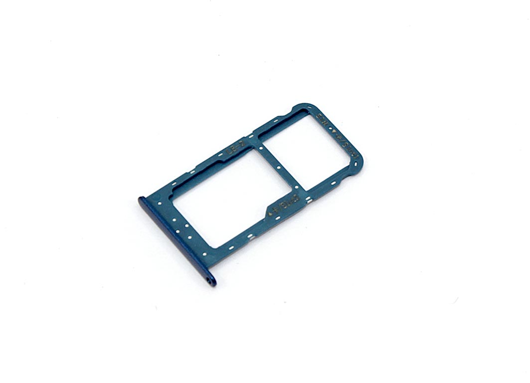 Лоток для SIM-карты Huawei Honor 9 Lite синий
