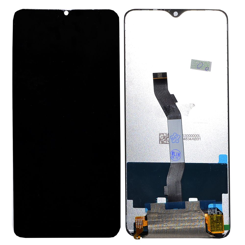 Дисплей Xiaomi Redmi Note 8 Pro + тачскрин черный (матрица orig)