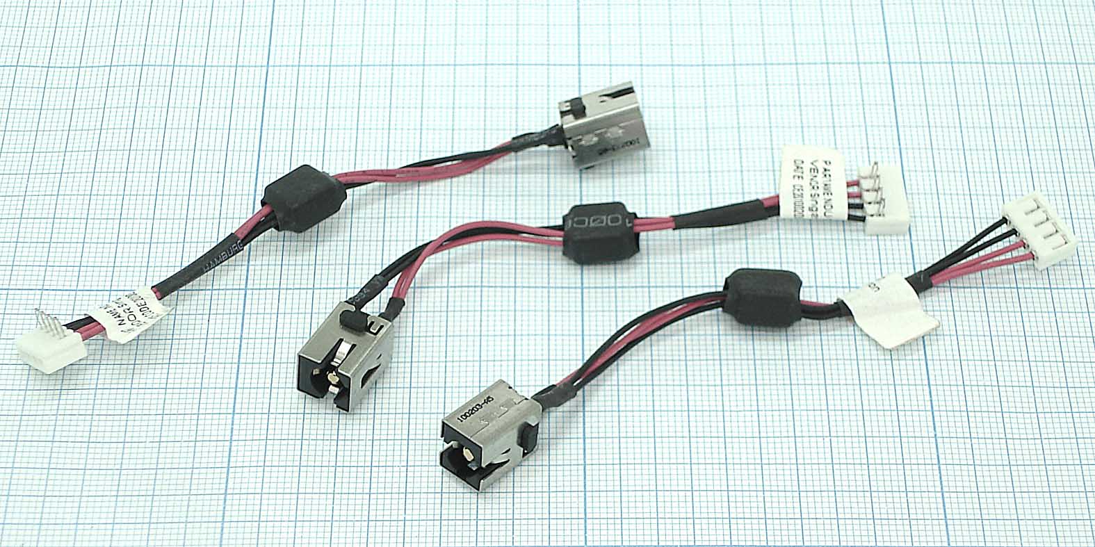 Разъем для ноутбука HY-TOO42 Toshiba T215 T230 T235 с кабелем