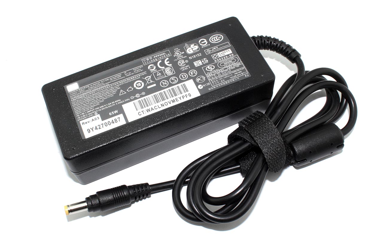 Блок питания (сетевой адаптер) для ноутбуков HP 19.5V 3.33A 65W 4.8x1.7mm HC