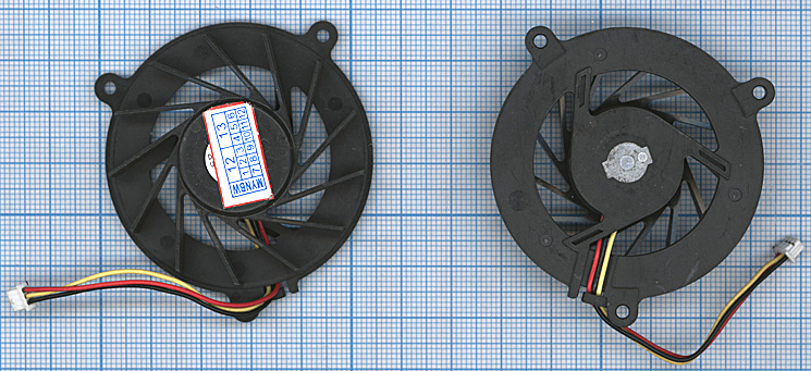 Вентилятор (кулер) для ноутбука Asus A3 A6 A8 F3 F8 F80 V6 W3 Z99 Z53 3pin