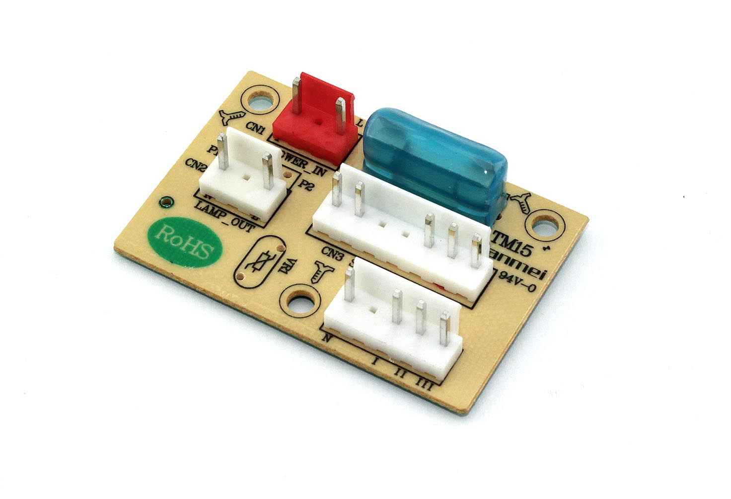 Переходная плата с предохранителем для  вытяжек Krona B60-TY05-235-XX