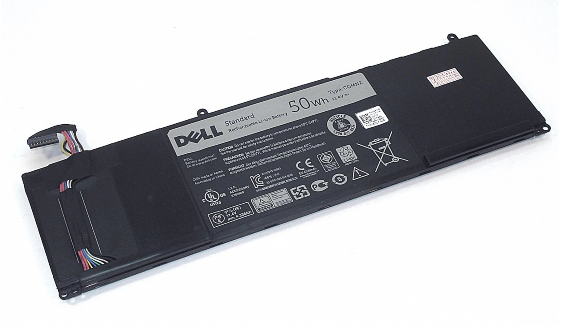 Аккумулятор DELL Inspiron 11-3138 11.1V, 50Wh, Original