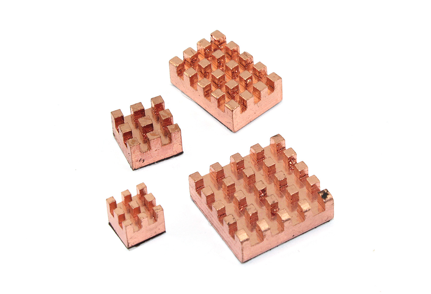 Набор медных радиаторов для Raspberry Pi 4 Model B