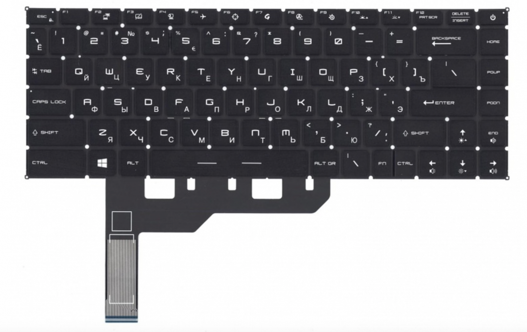 Клавиатура MSI Prestige 15 MS-1551 OEM