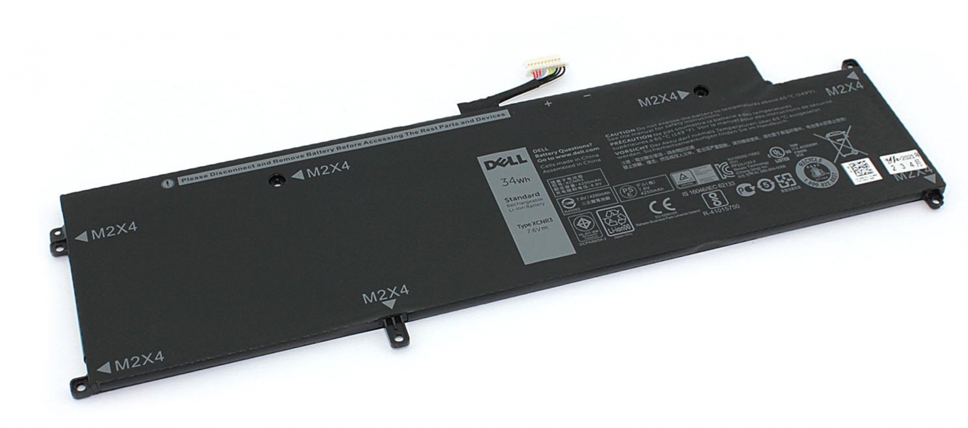 Аккумулятор Dell Latitude 13 7370 7.6V, 4250mAh, Original