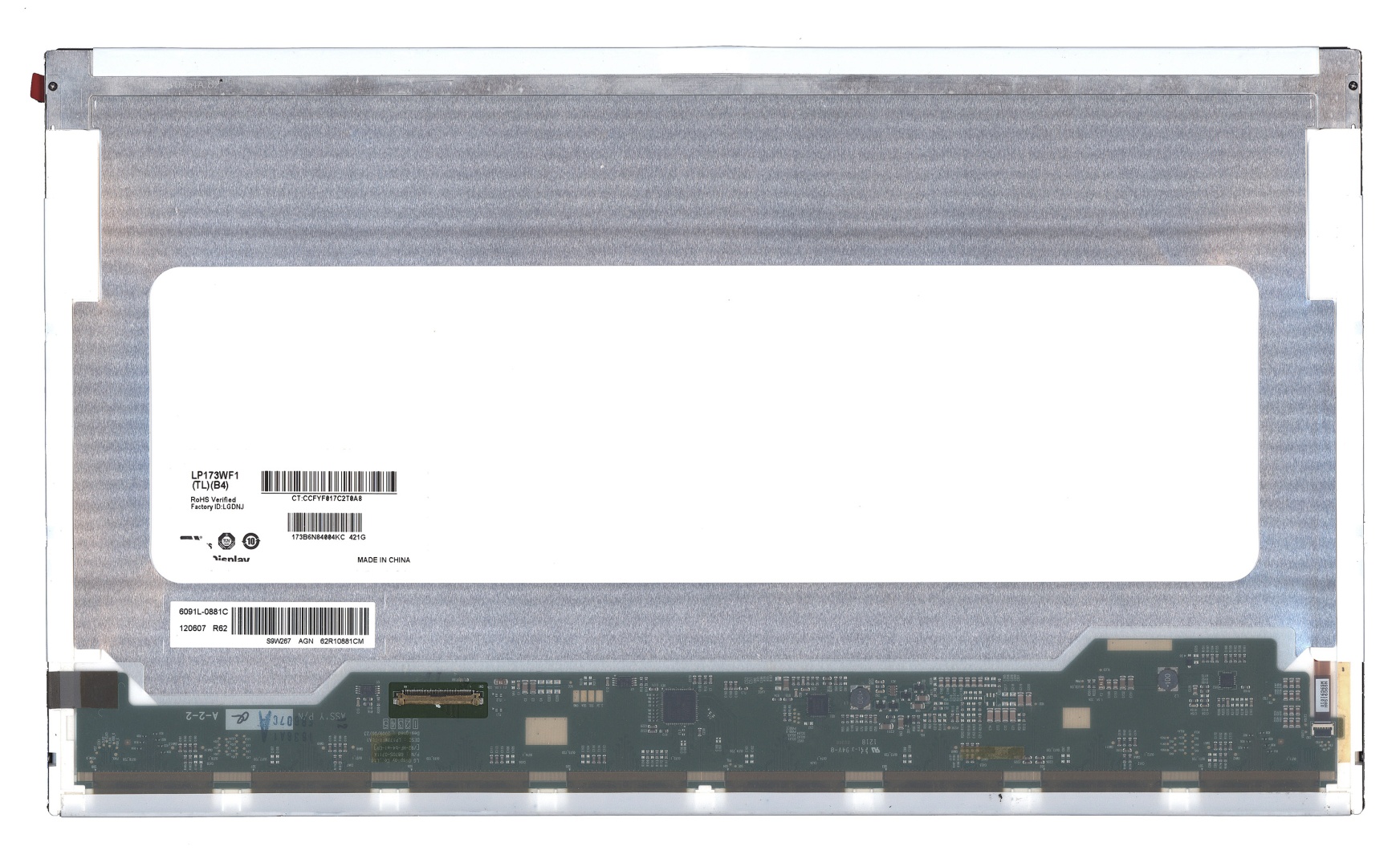 Матрица LP173WF1(TL)(B4) (глянцевая)
