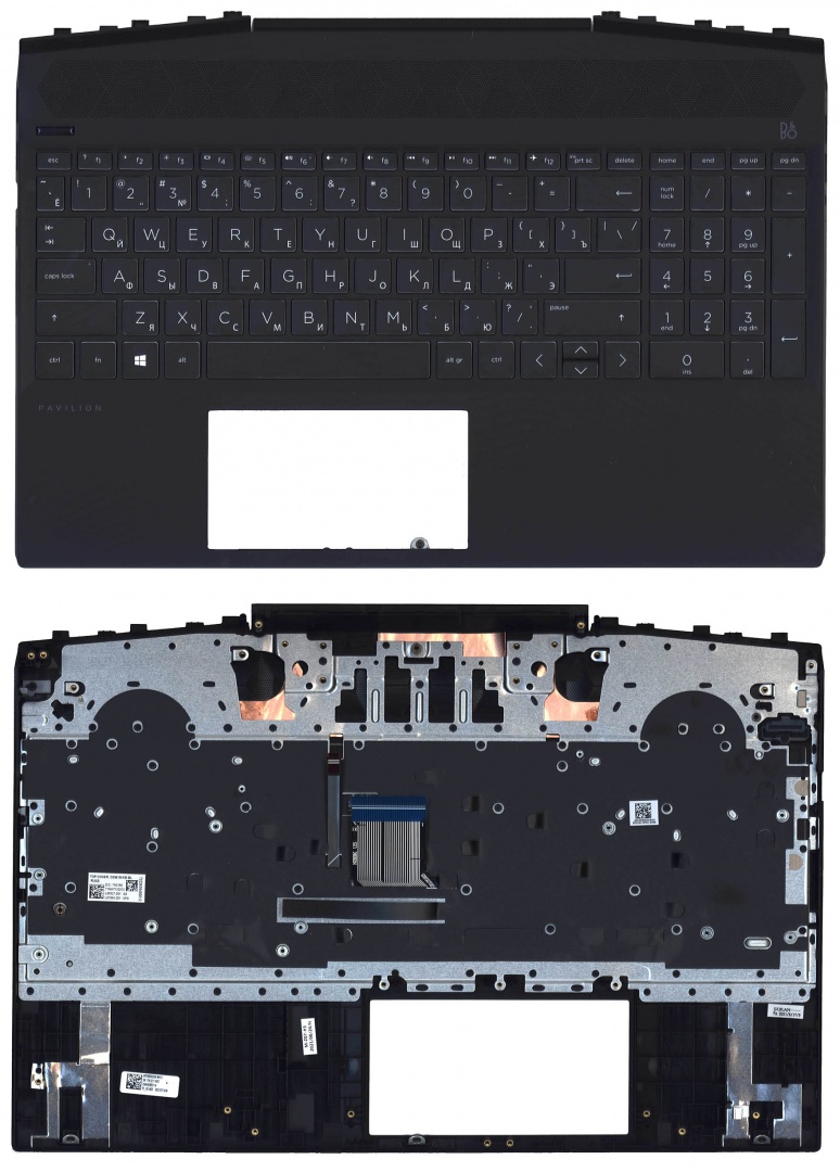 Клавиатура для ноутбука HP Pavilion Gaming 15-DK топкейс