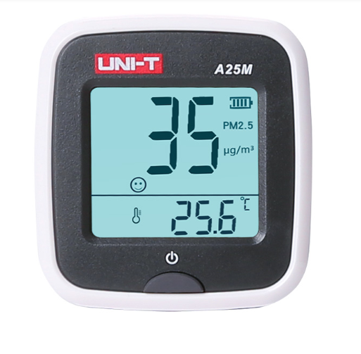 Измеритель количества твёрдых частиц UNI-T A25M