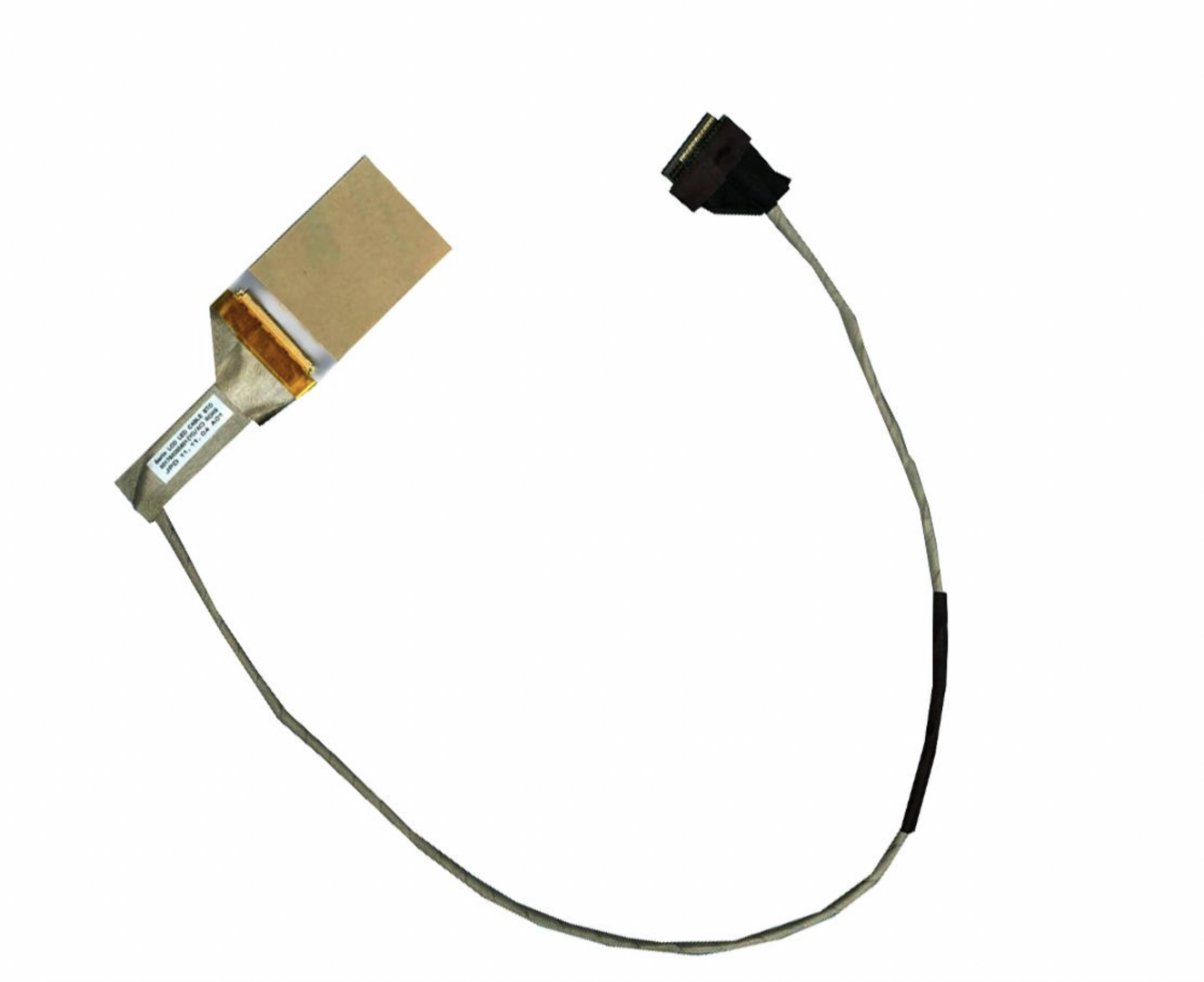 Шлейф матрицы Toshiba Satellite C655 без камеры, OEM