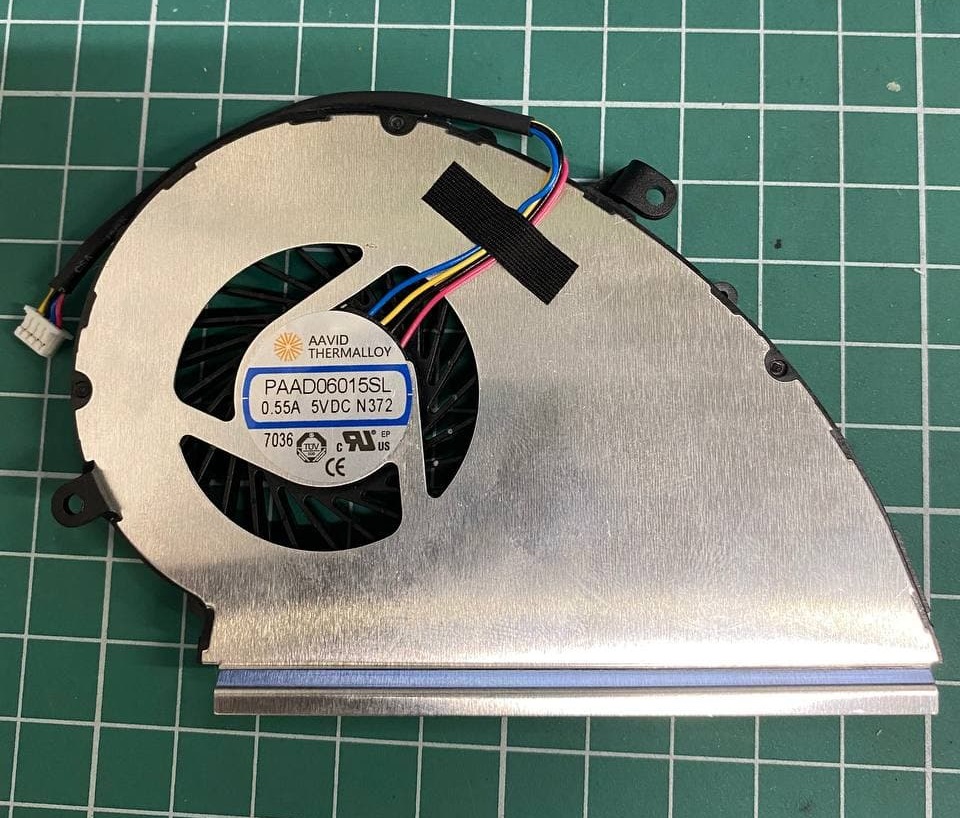 Вентилятор (кулер) для ноутбука MSI GE72VR GP72VR GL72VR (GPU) 4-pin VER-3