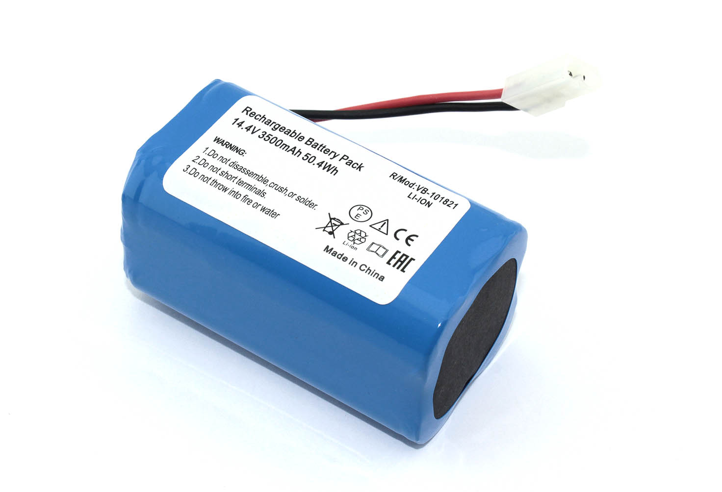 Аккумулятор для Xiaomi Mijia Vacuum Mop Essential (SKV4136GL) 14,4V 3500mah Li-ion