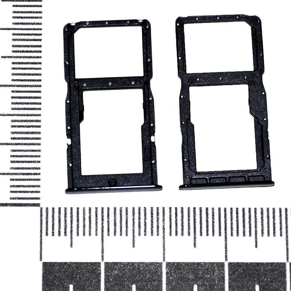 Держатель сим-карты Huawei P30 Lite черный orig Factory