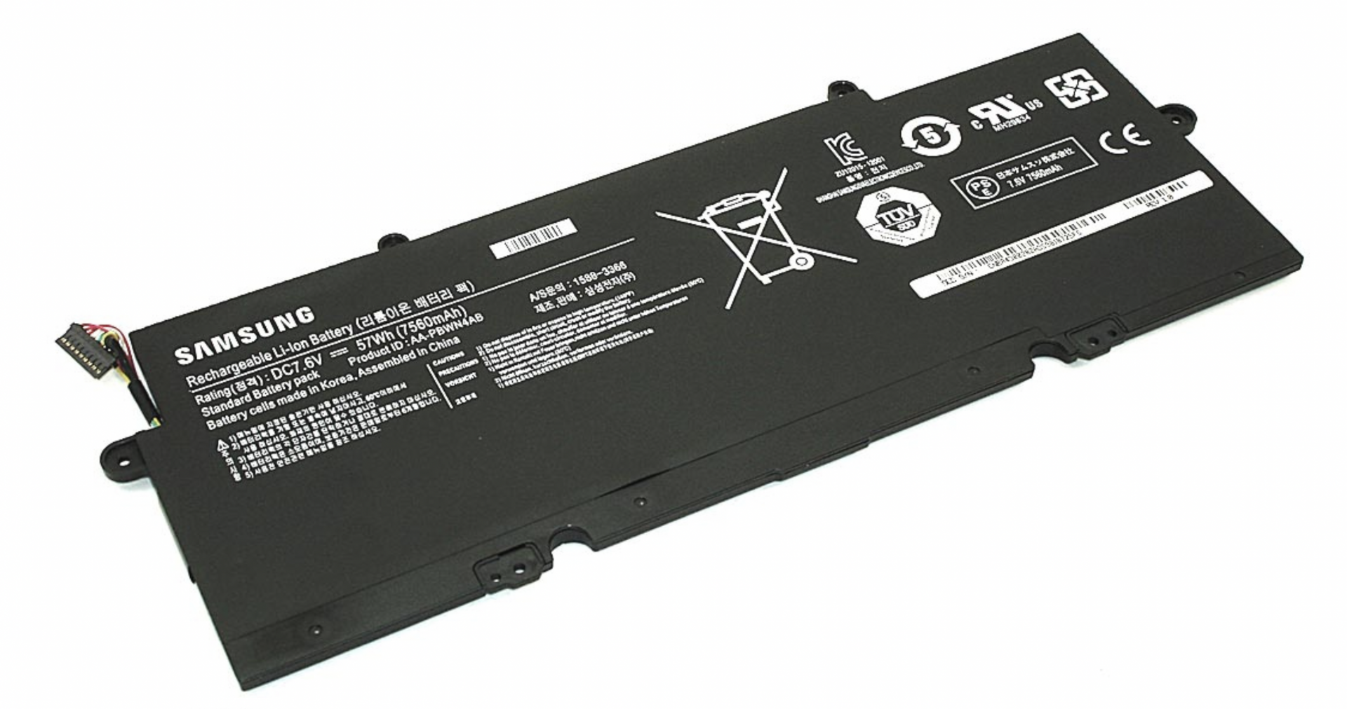 Аккумулятор Samsung NP740U3E 7.6V, 7500mAh, Original