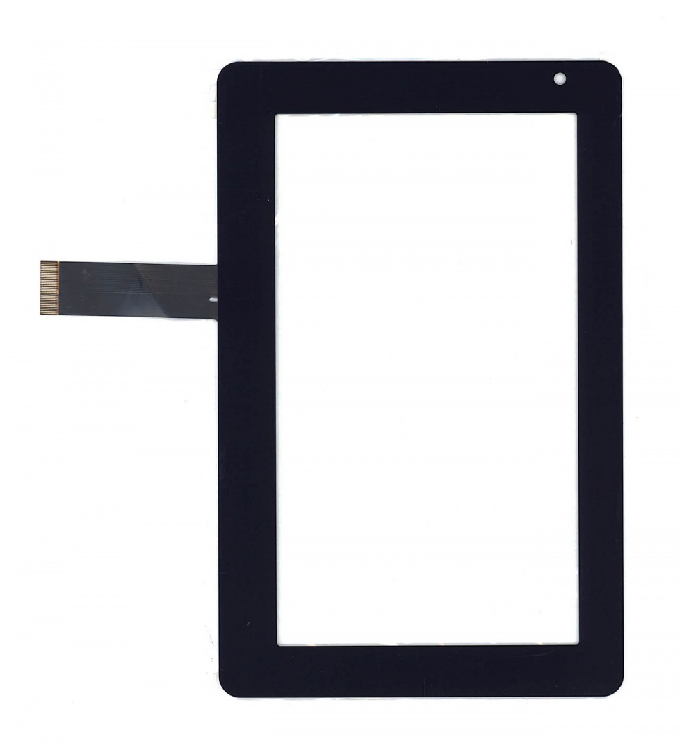 Сенсорное стекло (тачскрин) HLD130125 черное