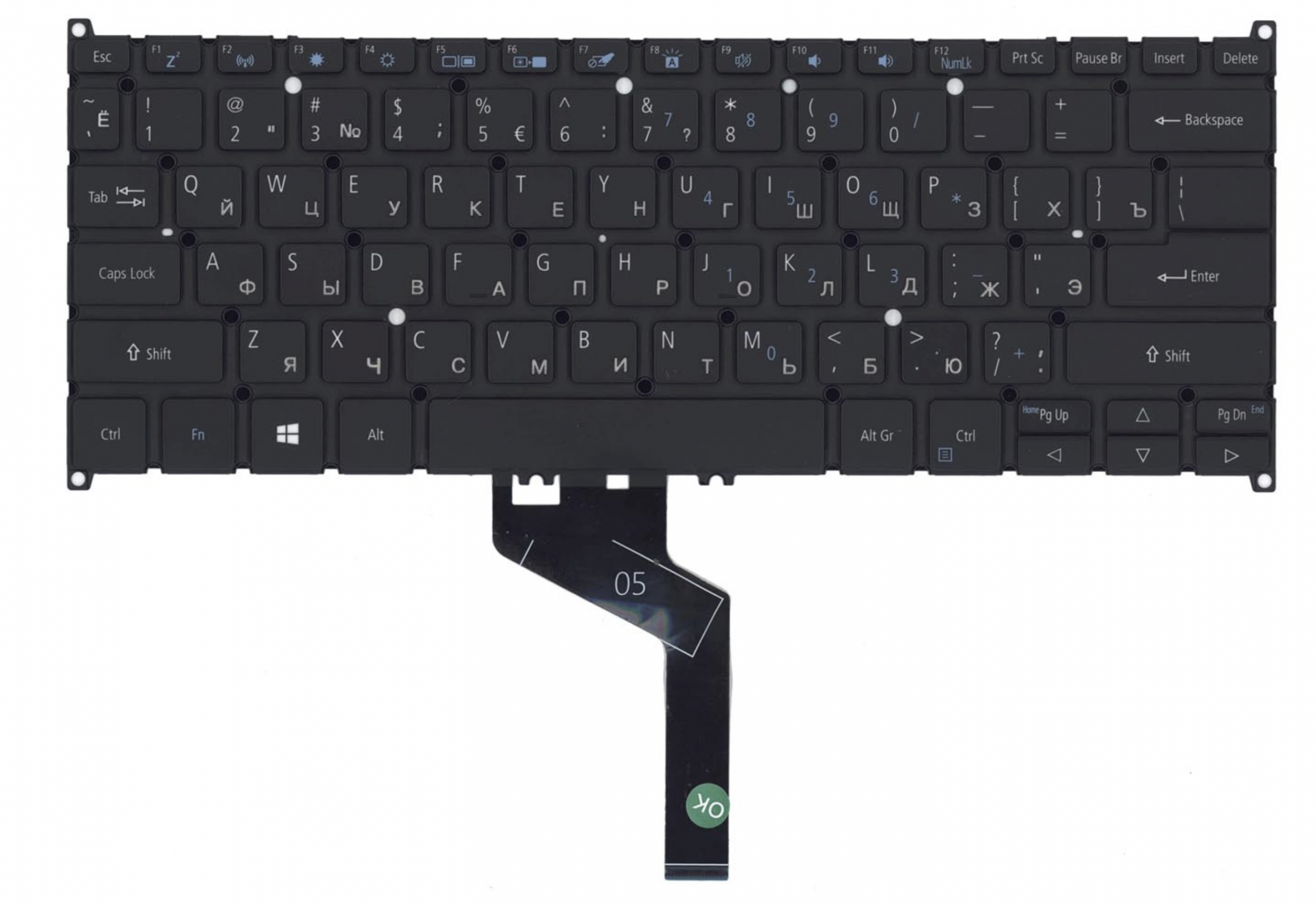 Клавиатура Acer TravelMate P4 P414-51 OEM