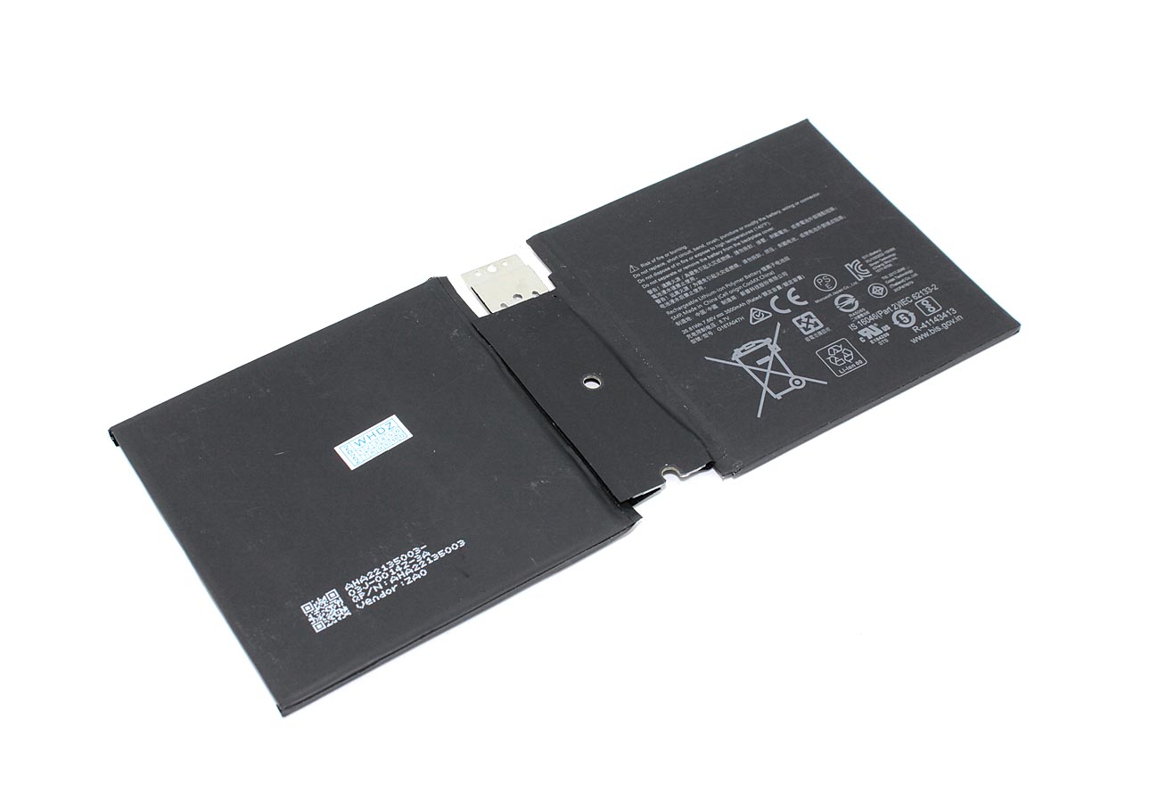 Аккумуляторная батарея для Microsoft Surface Go 2 (G16TA047H) 7.6V 3500mAh