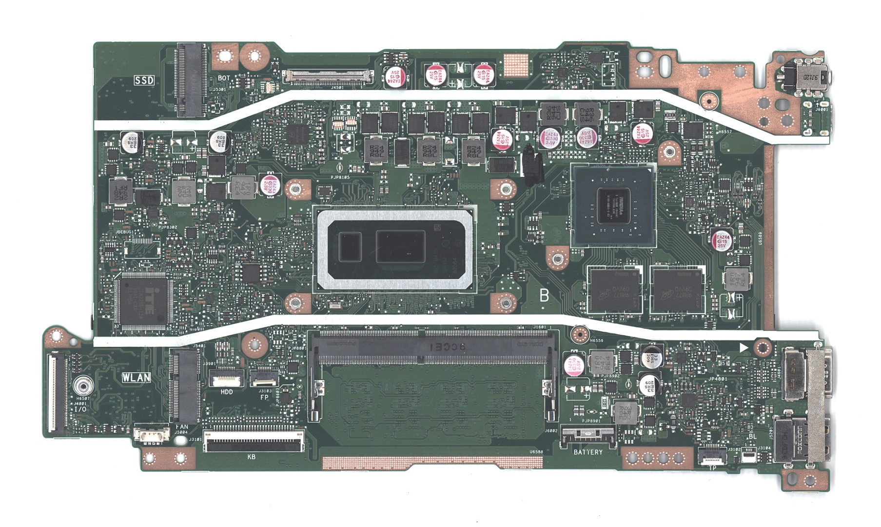 Материнская плата для Asus X509FB I7-8565U