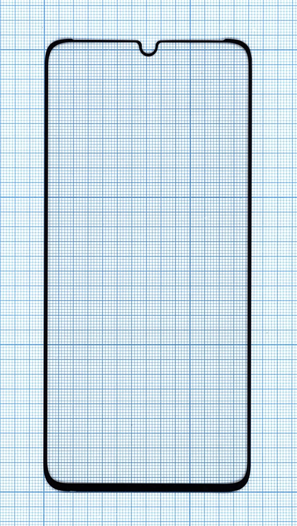 Защитное стекло "Полное покрытие" для Huawei P30 Pro черное