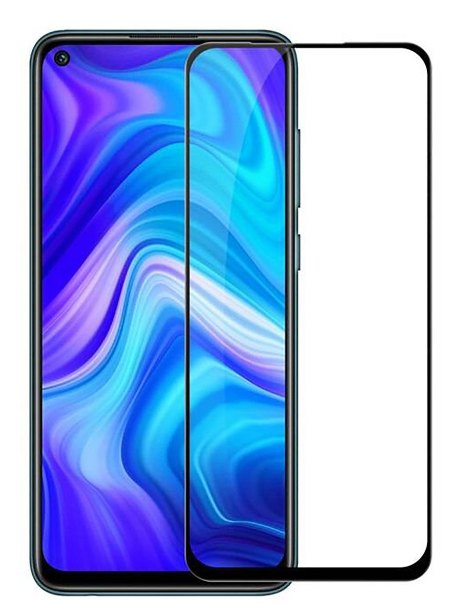 Защитное стекло 5D во весь экран Xiaomi Redmi Note 9S / Note 9 Pro