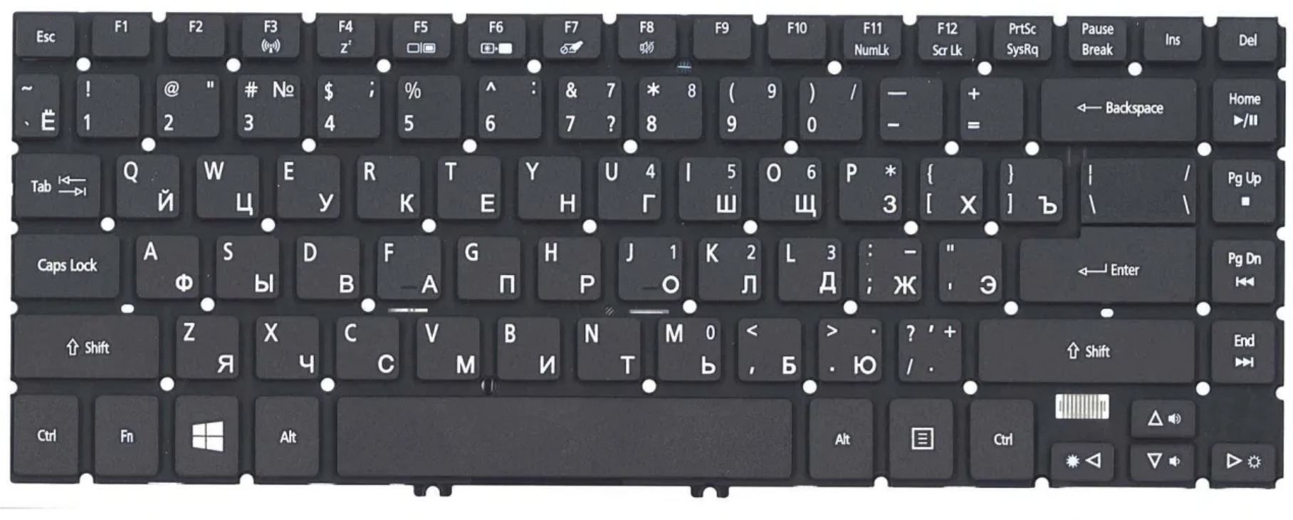 Клавиатура Acer Aspire V5-472PG OEM