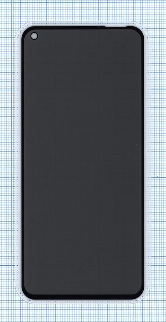 Защитное стекло Privacy "Анти-шпион" для Realme 6