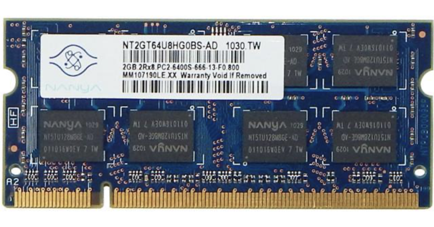 Оперативная память Nanya DDR2 2GB 6400 800Мгц