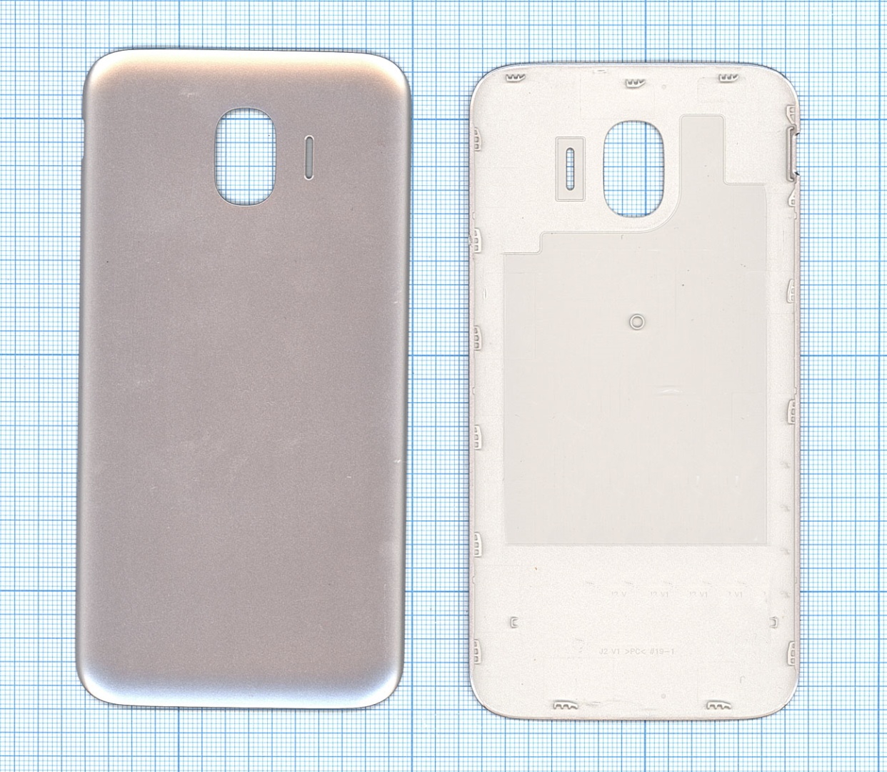 Задняя крышка для Samsung Galaxy J2 (2018) SM-J250F золотая