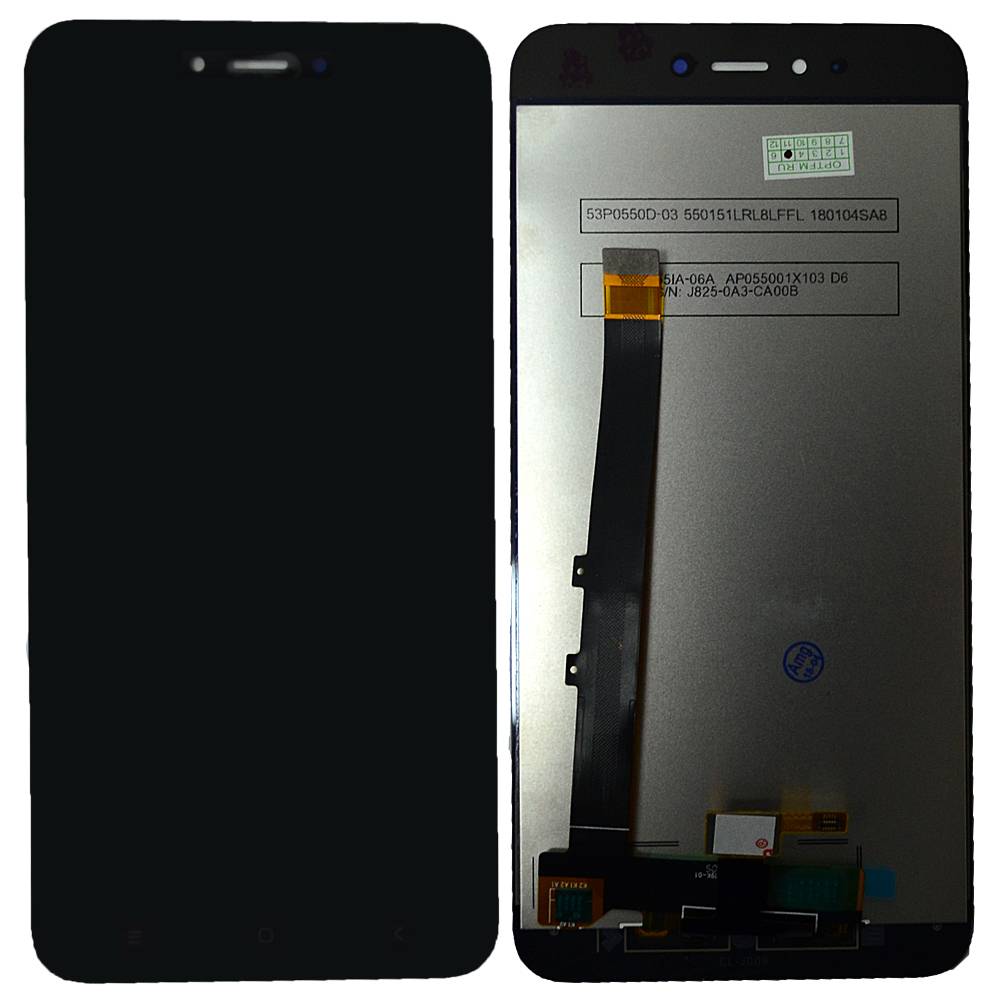 Дисплей Xiaomi Redmi Note 5A + тачскрин черный (матрица orig)